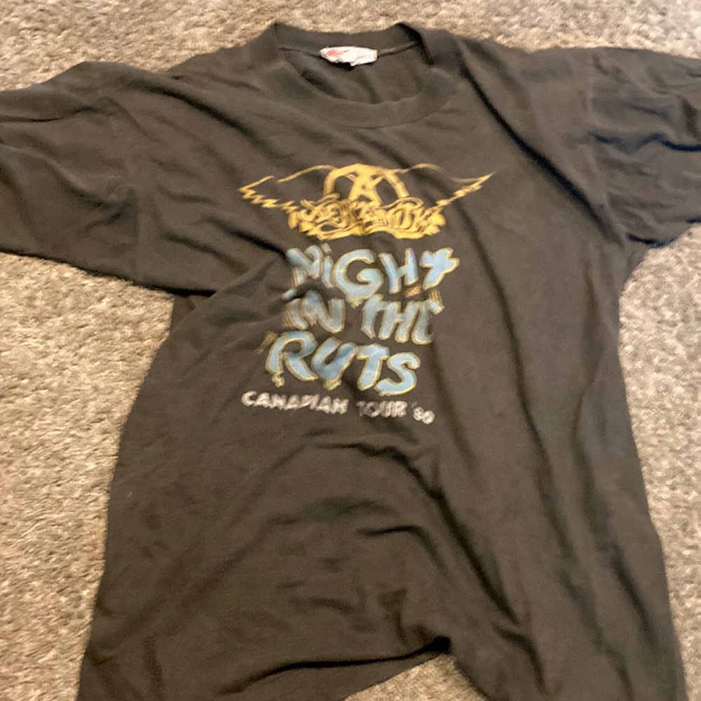 Original ‘80 tour Aerosmith shirt